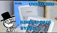 Unboxing / Review - Kindle 2016 - SY69JL