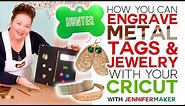 How to Engrave Dog Tags & Jewelry on a Cricut