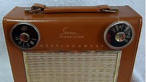 1956 Westinghouse model H-602P7 Transistor radio (USA)
