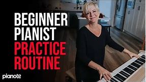 The Beginner Practice Routine (Piano Lesson)
