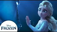 Elsa Tries to Cross the Dark Sea | Frozen