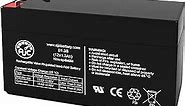 AJC Battery Compatible with UltraTech UT-1213 12V 1.3Ah Sealed Lead Acid Battery