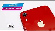 Cambio de cristal cámara iPhone XR