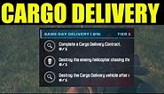 How to "Complete a cargo delivery contract" MWZ | Same day delivery guide