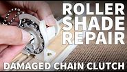 Rollease Roller Shade Clutch Replacement and Repair - Roller Blind Chain Stuck Won't Roll Up or Down