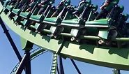 Green Lantern Stand Up Roller Coaster