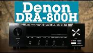 Denon DRA-800H stereo receiver | Crutchfield