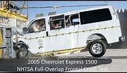 2003-2022 Chevrolet Express / GMC Savana 1500 NHTSA Full-Overlap Frontal Crash Test