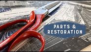 How To Restore Antique Scissors - Evaporust Restoration of Vintage Tailor Shears | Tool Restoration