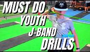 Must Do Youth J-Band Exercises For Beginner Baseball Pitchers & Throwers
