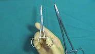 Handling needle holders -surgical instruments - Basic surgical skills