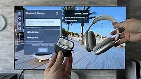 Connect MULTIPLE Bluetooth headphones to LG OLED TVs EASY, Step by step guide