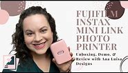 Fujifilm INSTAX MINI LINK Photo Printer--Is it Worth It??--UNBOXING, Tutorial, & REVIEW