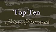 10 Top Silver Patterns to start your collection