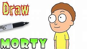 How to Draw Morty | Rick and Morty