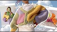 i crochet the $300 chunky sweater of your dreams // hope macaulay inspired