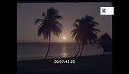 1980s California Beach at Sunset, HD from 35mm
