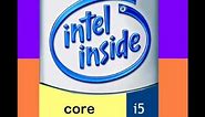 Custom made Intel Core i5 logo
