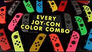 Every Nintendo Switch Joy-Con Color Combination!