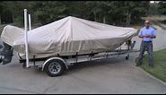 Carver styled to fit boat cover brought to you by BoatCoversDirect