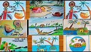 kerala Piravi Posters 2023 || Kerala Piravi Poster Making Ideas || November 1 || Different Ideas