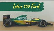 Lotus 107 Ford - Johnny Herbert - Tamiya - 1:20