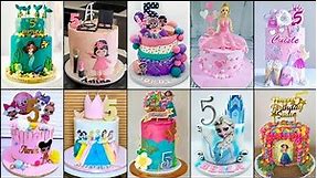 Best Birthday Cake Ideas For 5th Year Baby Girl/Birthday Cake Designs For Baby Girls/Cake For Girls