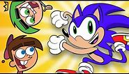 Sonic the Hedgehog in the Fairly OddParents Style | Butch Hartman