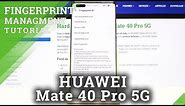 How to Add Fingerprint to HUAWEI Mate 40 Pro – Set Fingerprint Lock