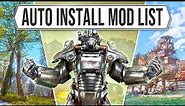 Fallout 4 Mods List Guide: AUTO install Guide!