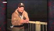 WWF Stone Cold Steve Austin Throws the Rocks IC Belt off a Bridge