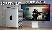 6K Gaming on a $21,000 Mac Pro Display XDR setup!