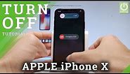 How to Power Off iPhone X - Turn Off Instructions