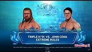 WWE 2k20 Triple H Vs John Cena Wrestlemania 2029 Dream Match Gameplay in Hindi
