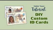 DIY Child ID Card Tutorial