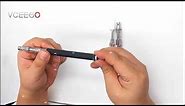 Easy to Change Voltage!! CBD Vape Pen Battery with Bottom Twist and Preheat