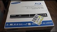 Unboxing Of A Samsung BD J4500R Bluray Player Maxwell's World