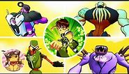 BEN 10 Protector of Earth - All Bosses (With Cutscenes) [Wii | 2K]