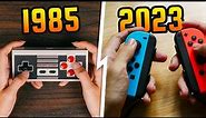 Evolution of Nintendo Controllers (Animation)