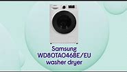 Samsung ecobubble WD80TA046BE/EU 8 kg Washer Dryer - White | Product Overview | Currys PC World
