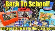 Vintage STAR WARS - HCF Stationery - Letraset - Lunch Boxes - Back To SCHOOL!