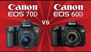 Canon 70D vs Canon 60D