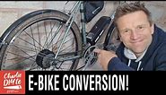 How to DIY Convert an Old Bike to ELECTRIC - with the Yosepower E-bike Conversion Kit