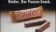 Raider Pausen-Snack Werbung 1990