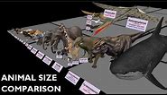Animal Size Comparison 3D