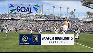 HIGHLIGHTS: LA Galaxy v. LAFC | March 31, 2018