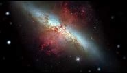 Zoom into the galaxy M82 and its supernova SN 2014J