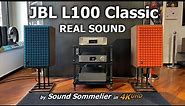Barry White on JBL L100 Classic Loudspeakers [4Kᵁᴴᴰ]