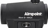 Aimpoint Micro S-1 Red Dot Reflex Sight - 6 MOA - Shotgun Rib Sight - 200369