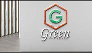 Green City desktop Design | Logo design | Adobe illustrator